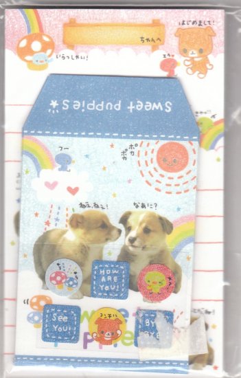 Japan Cru-x Sweet Puppies Memosets Pack KAWAII