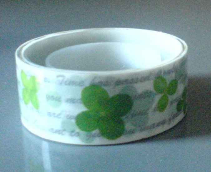 Japan Clover Leaf Deco Tape KAWAII