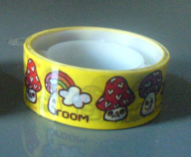 Japan Mushroom Deco Tape KAWAII