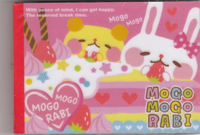 JAPAN Kamio Mogo Mogo Rabi Notepad (large memo pad) Kawaii