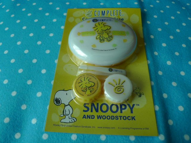 Snoopy & Woodstock Contact Lens Case
