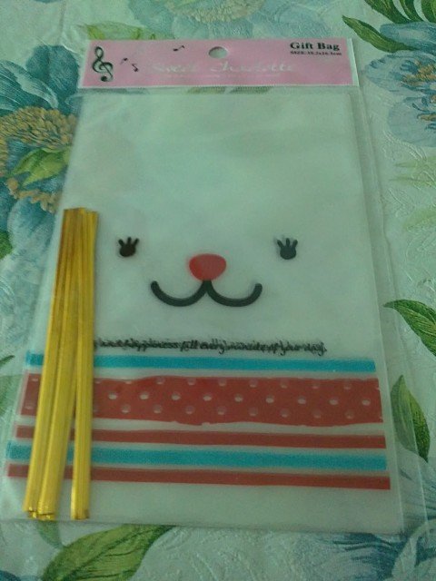 Taiwan Animal Face Gift Bags w/ Strap KAWAII