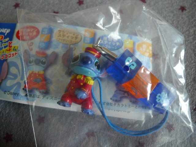 JAPAN Disney Stitch Handphone Strap KAWAII