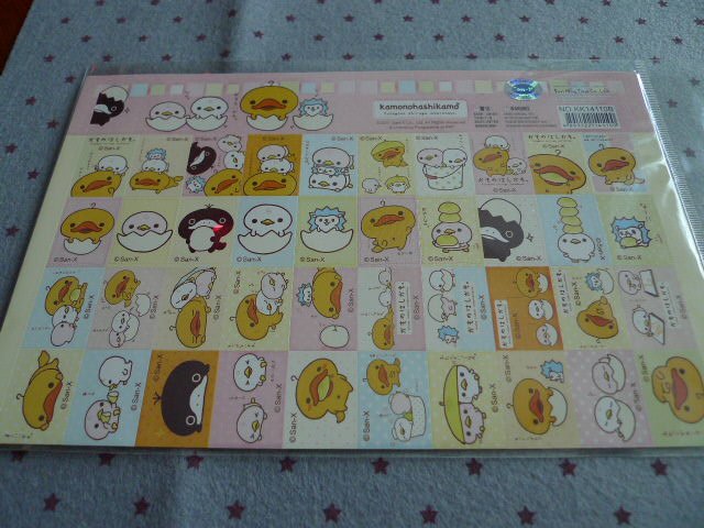 Japan San-x Kamonohashikamo Duckie Sticker KAWAII