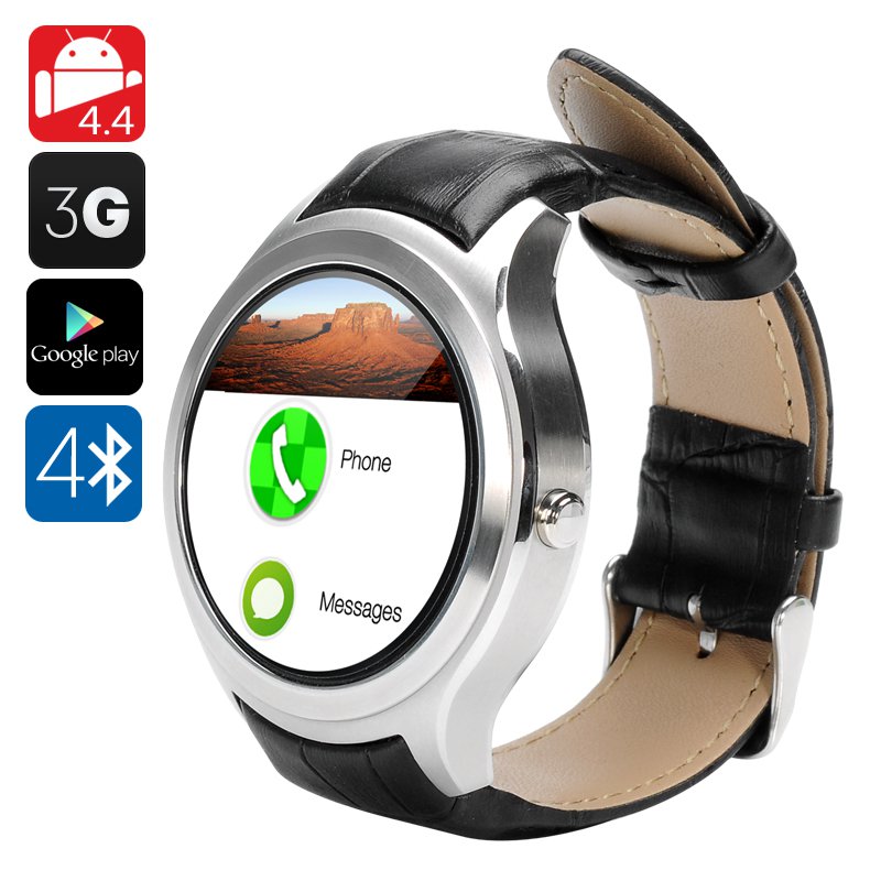 NO.1 D5 Android Smart Watch - (Silver)