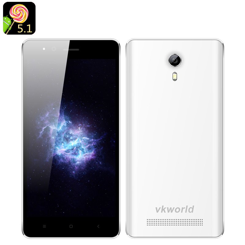 VKWorld F1 Android 5.1 Smartphone(White)