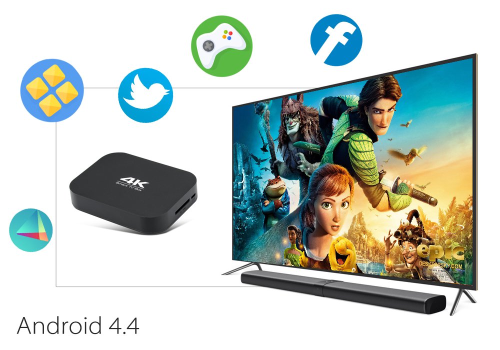 A400 H3 4K Quad Core TV Box