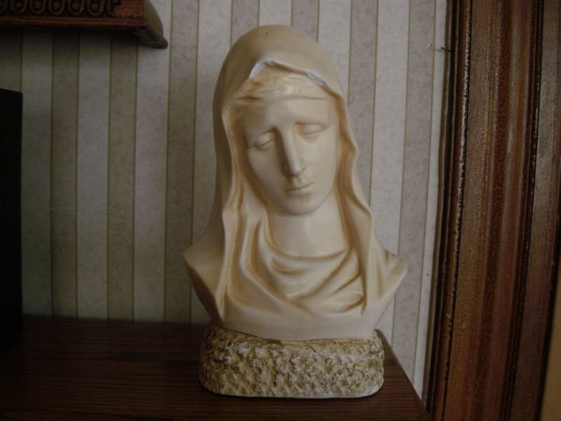 Vintage Virgin Mary Bust