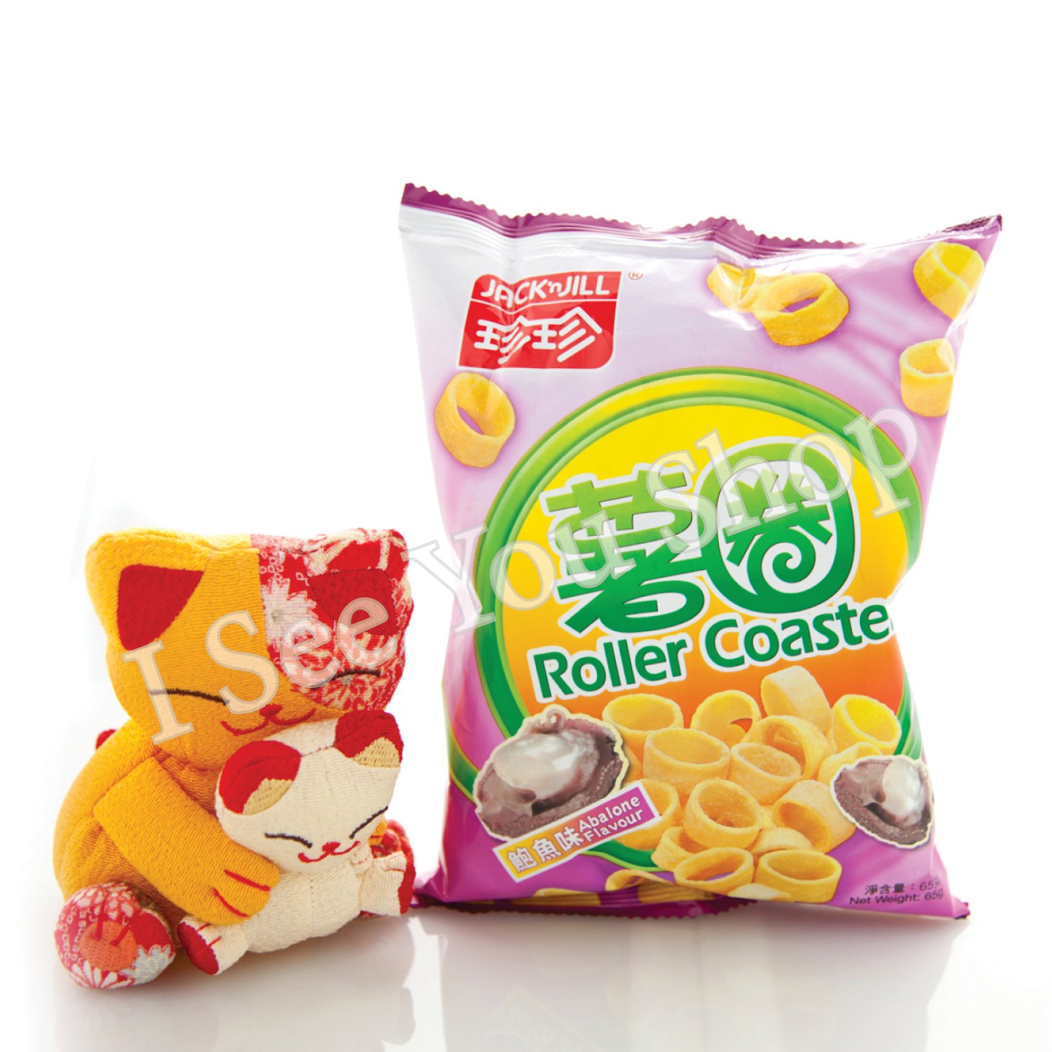 ççé®éå³è¯å Jack'n Jill Abalone Flavor Roller Coaster 65g