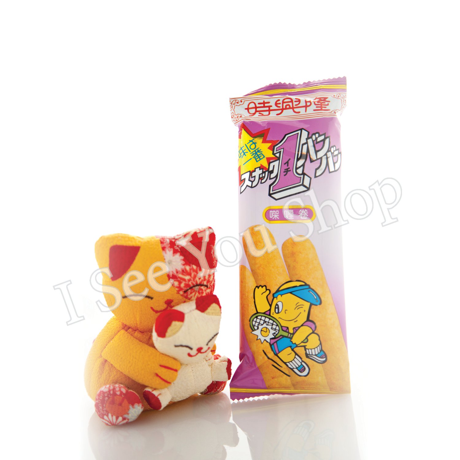 æèéåå©å· Sze Hing Loong Curry Flavor Corn Roll 15g
