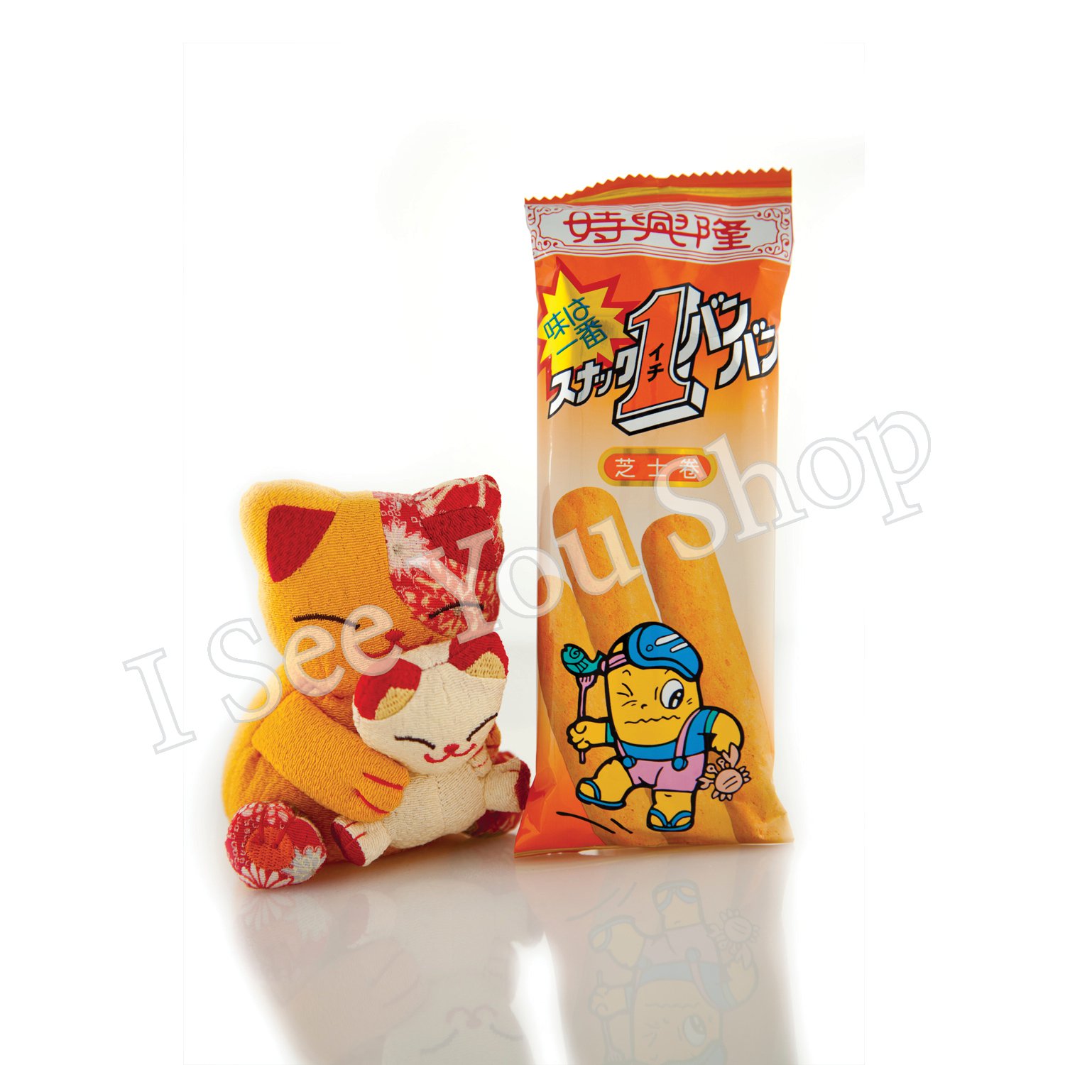 æèéèå£«å· Sze Hing Loong Cheese Flavor Corn Roll 15g