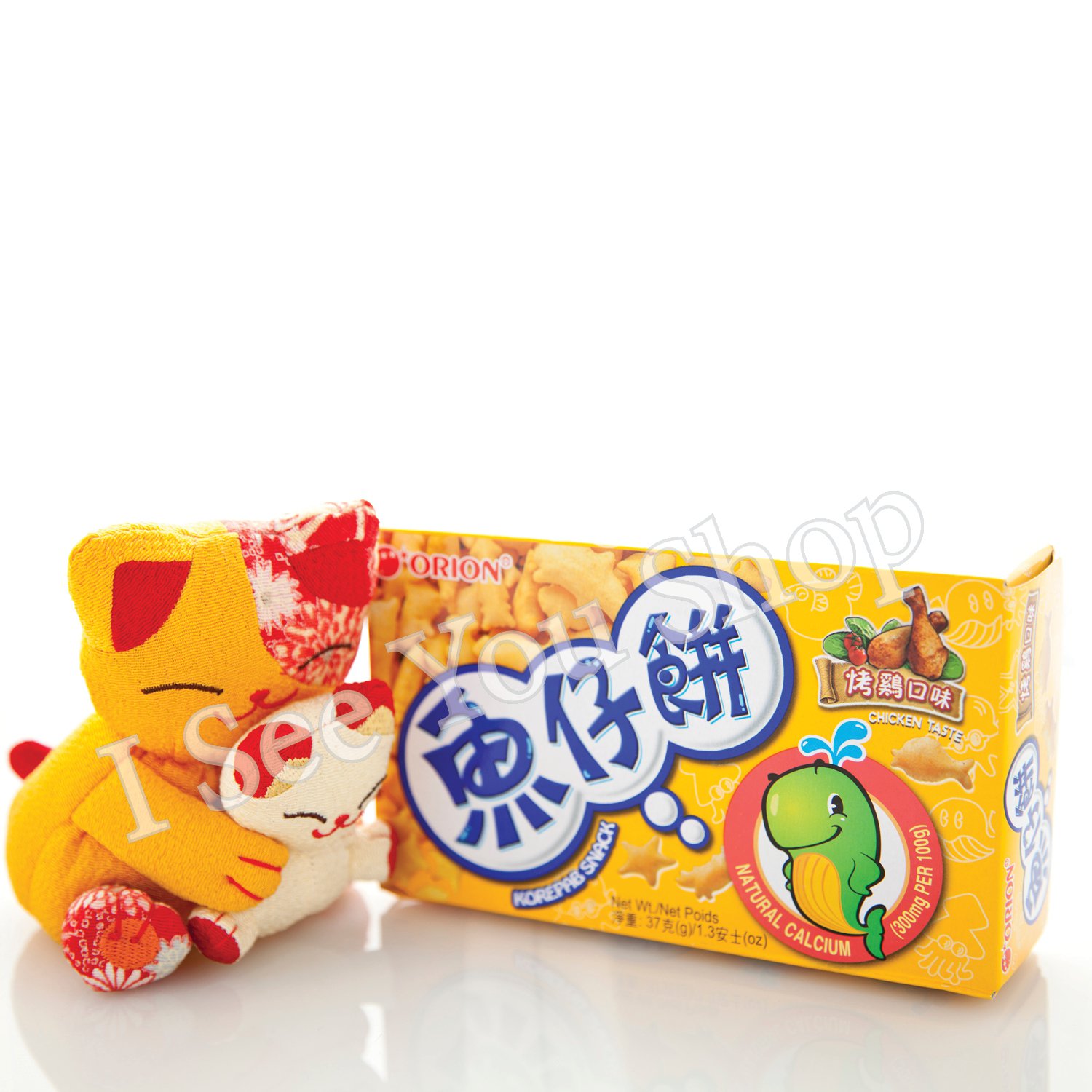 æ±æ´ ç¤éå³éä»é¤ ORION Chicken Flavor Korepab Snack 37g