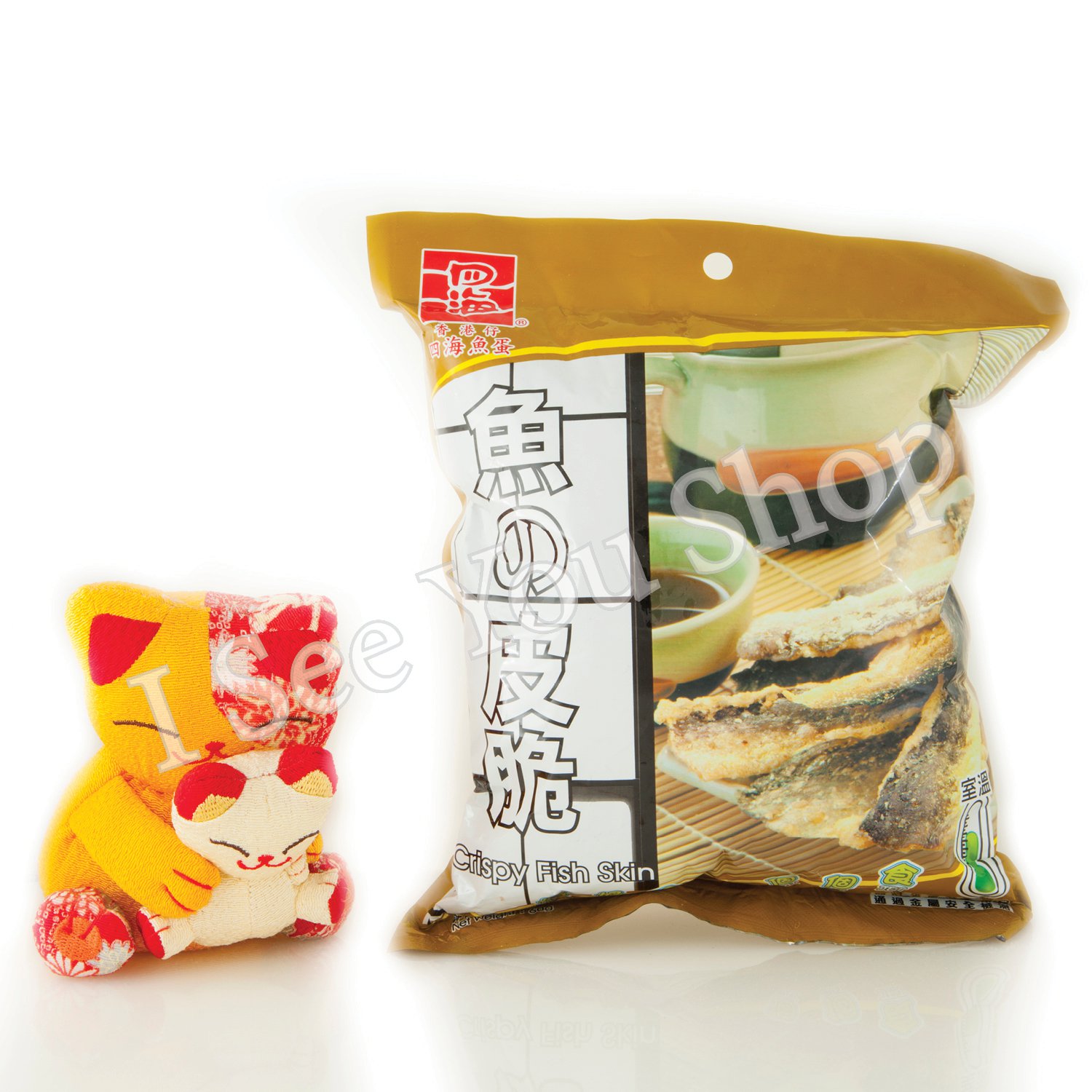 åæµ·éä¹ç®èåå³ Four Seas Crispy Fish Skin Original Flavor 60g