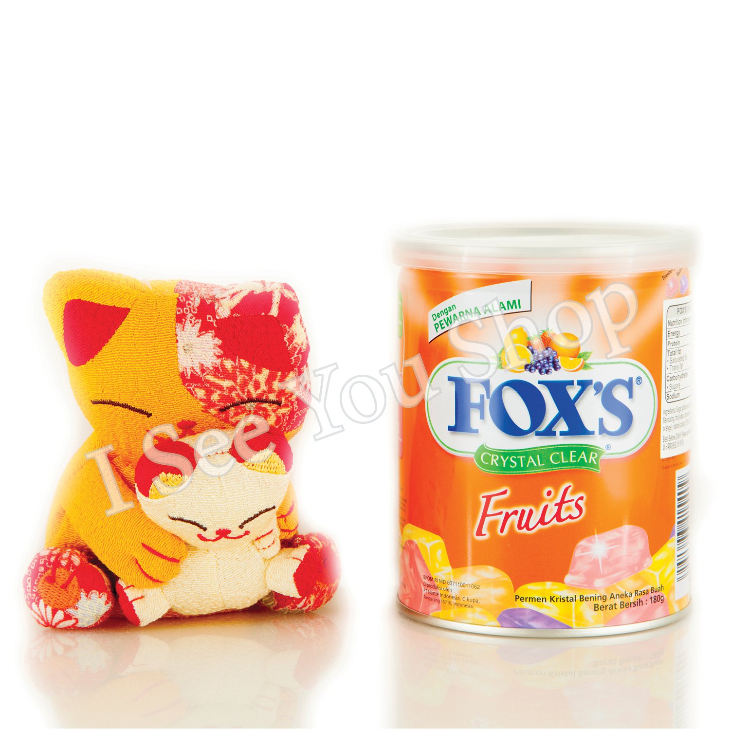 é士 éæå³æ°´æ¶ç³ Fox's Crystal Clear Candy 180g