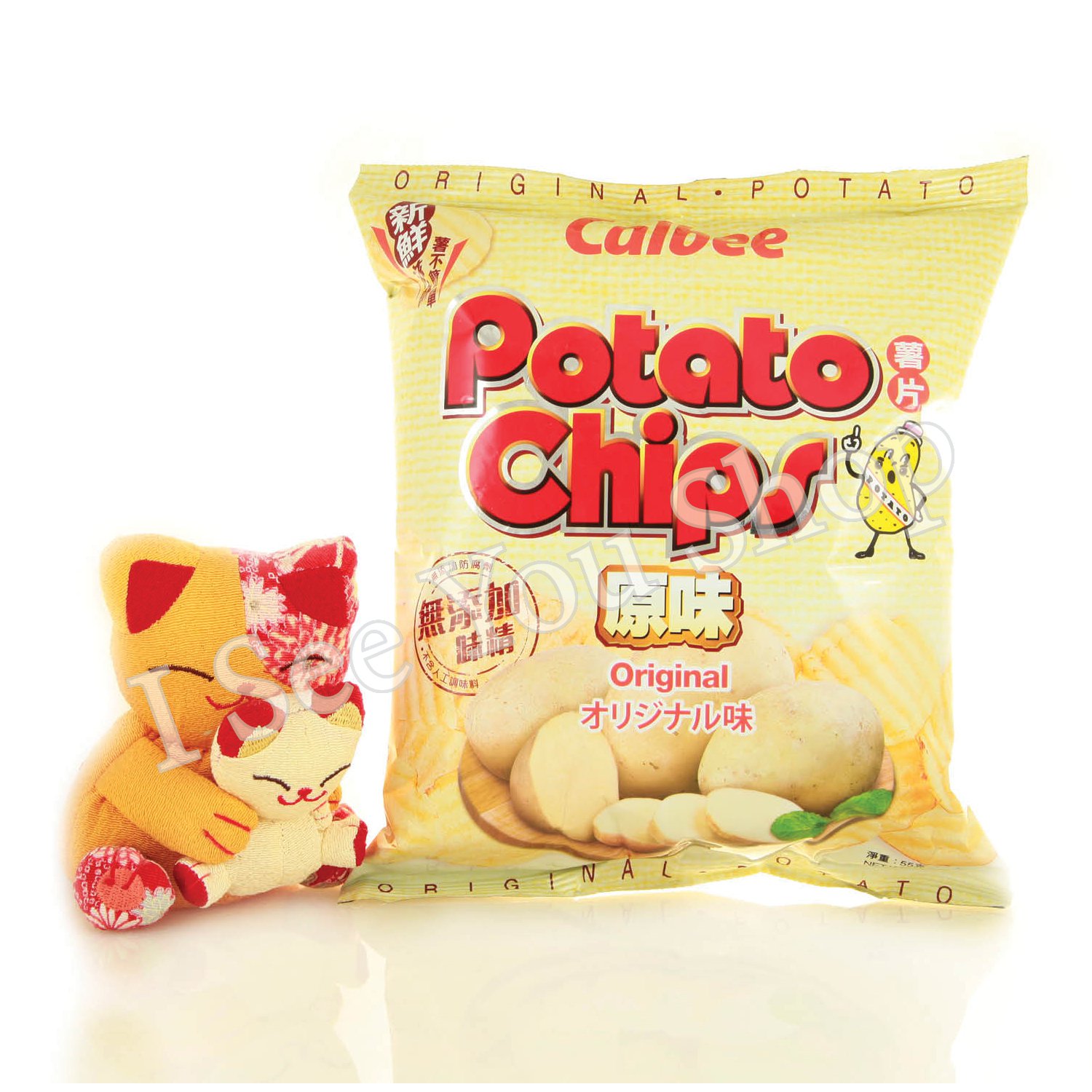 塿¨B åå³è¯ç Calbee Original Flavor Potato Chips 55g