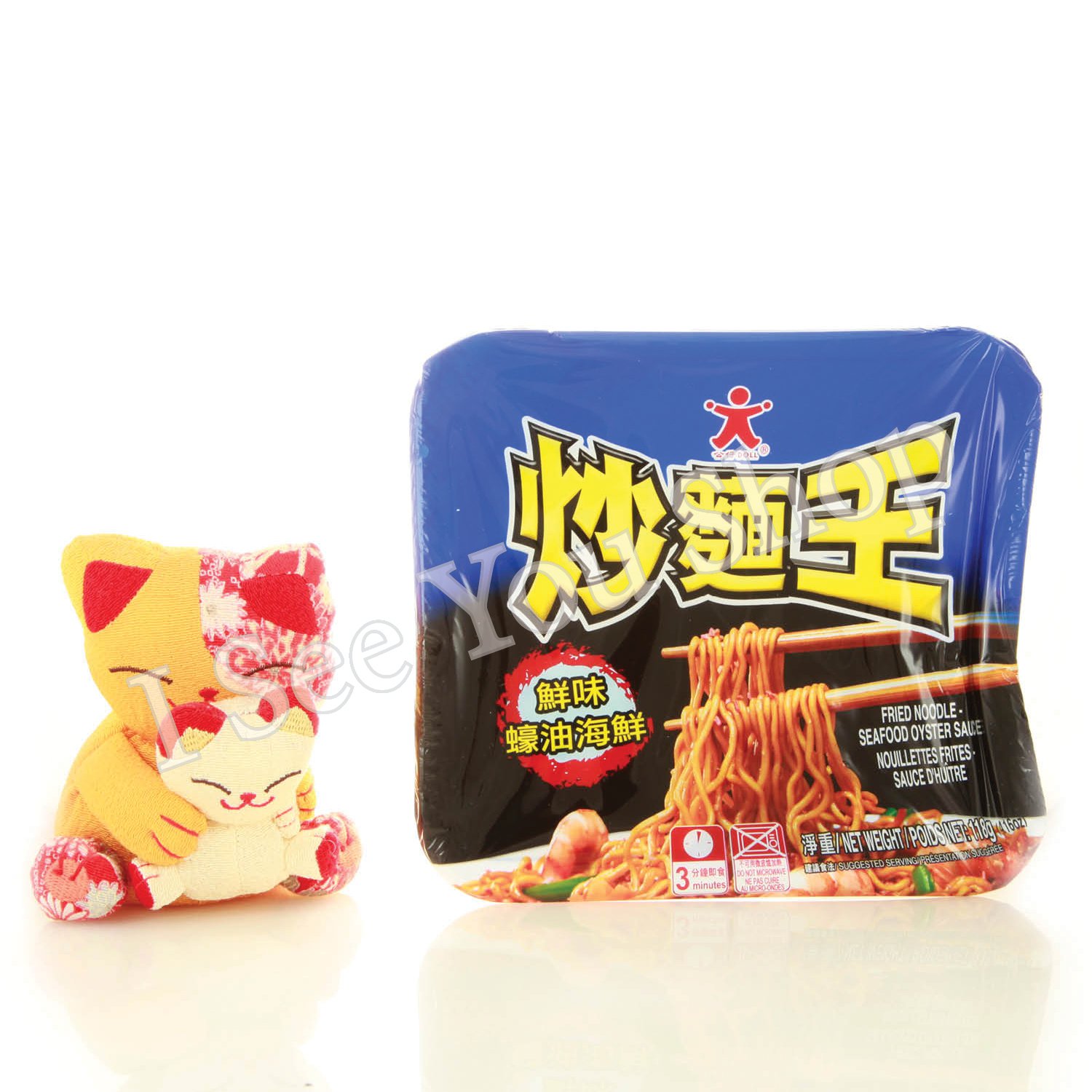 å¬ä»ç麵ç é®®å³è 油海鮮 118g Doll Fried Noodle Seafood Oyster Sauce 118g