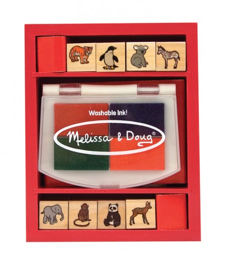 Baby Farm Animals Stamp Set