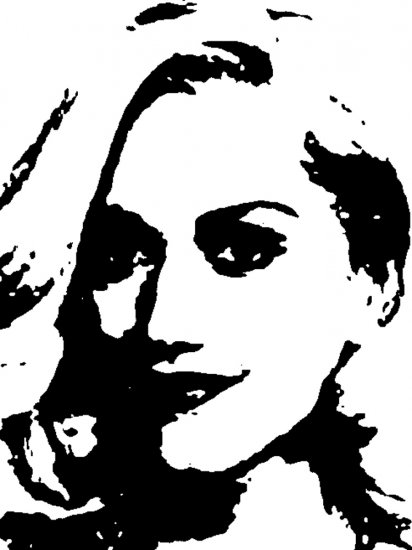 Gwen Stefani Acrylic Pop Art Painting