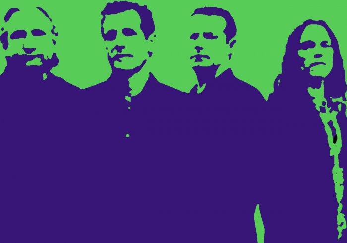 The Eagles Acylic Pop Art Painting