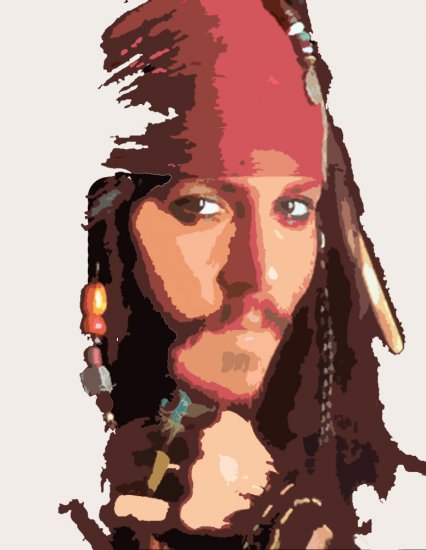 Jonny Depp Acylic Pop Art Painting