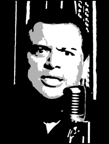Carlos Mencia Acrylic Pop Art Painting