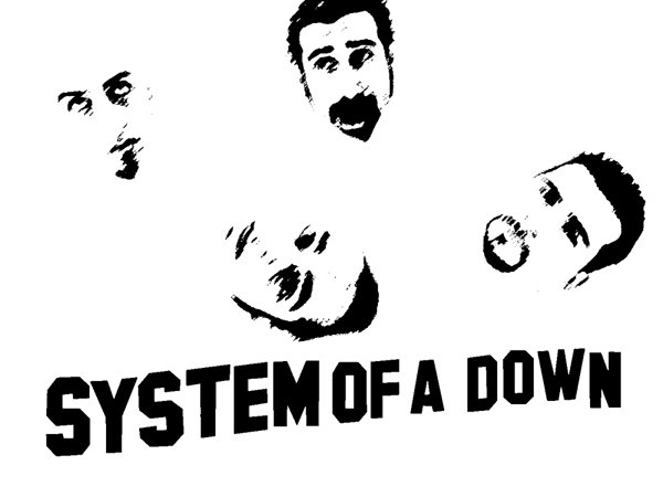 System of a Down Acrylic Pop Art Painting