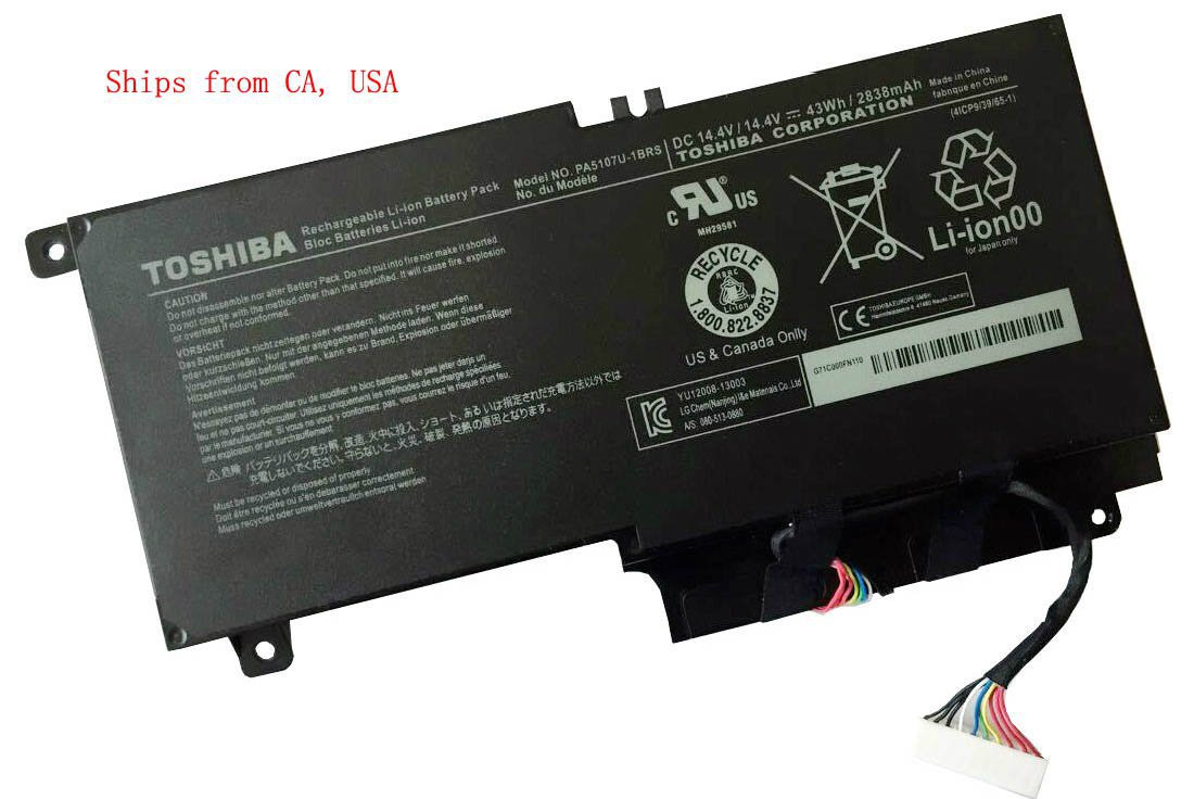 Toshiba Satellite L55 L55t S55 S55t P55 P55t PA5107U-1BRS laptop 