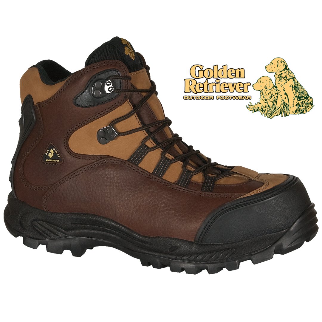 6" BROWN TUMBLED WATERPROOF LEATHER - 7533