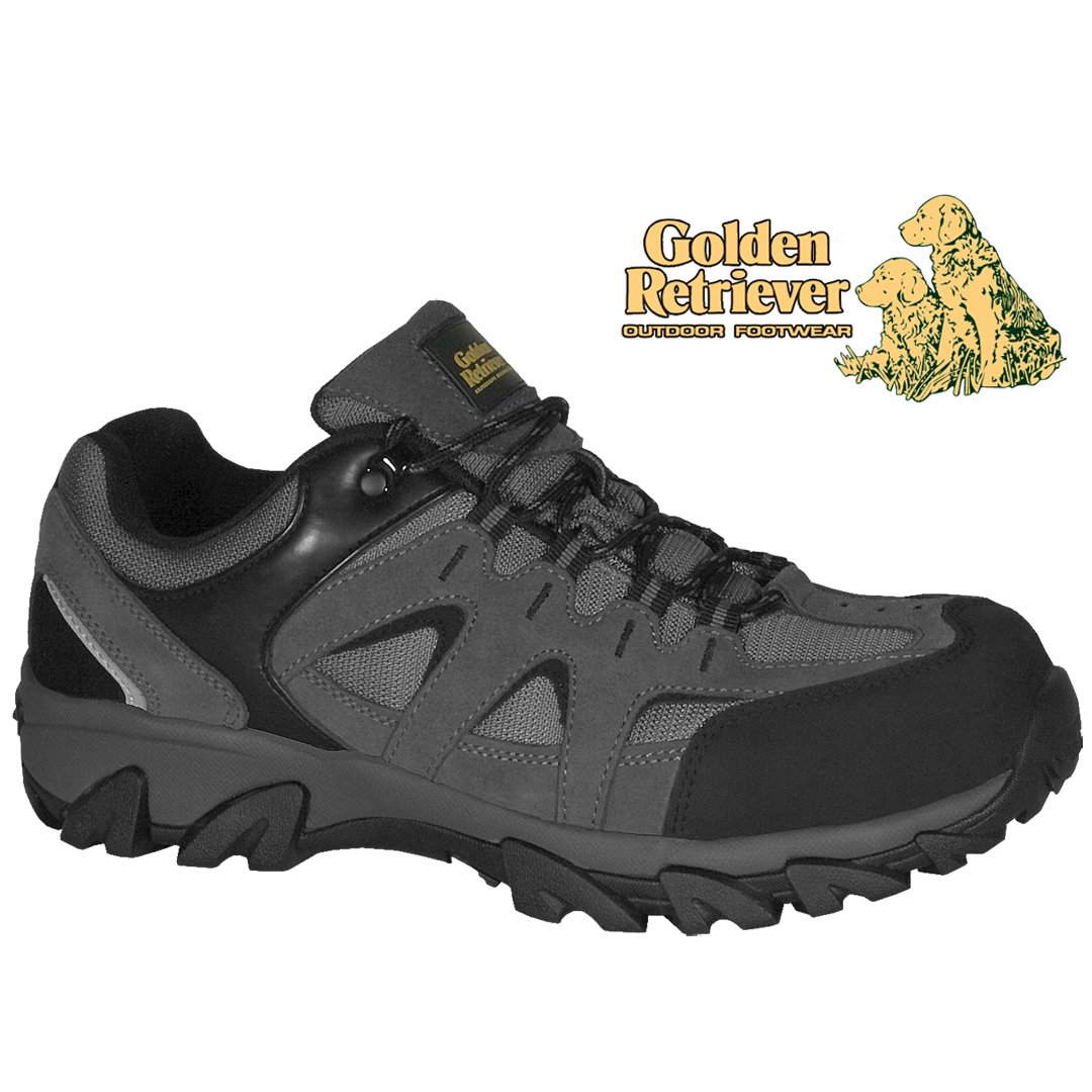 GRAY LEATHER/MESH OXFORD - 1365