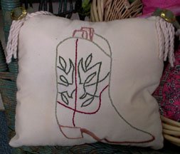 Give Him the "BOOT" Pillow