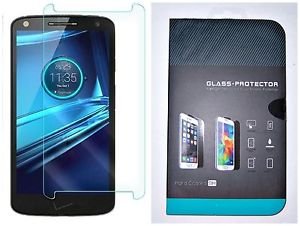 For Motorola Droid Turbo 2 Transparent Tempered Glass Film Screen Protector