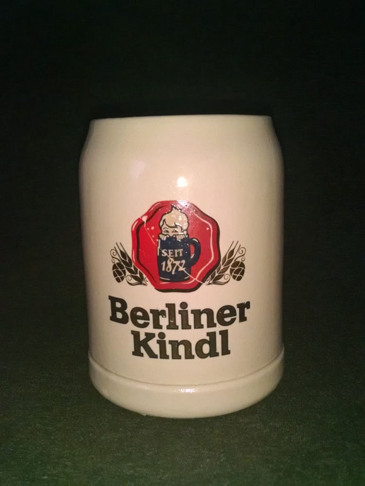 Berliner Kindl Ceramic Stein
