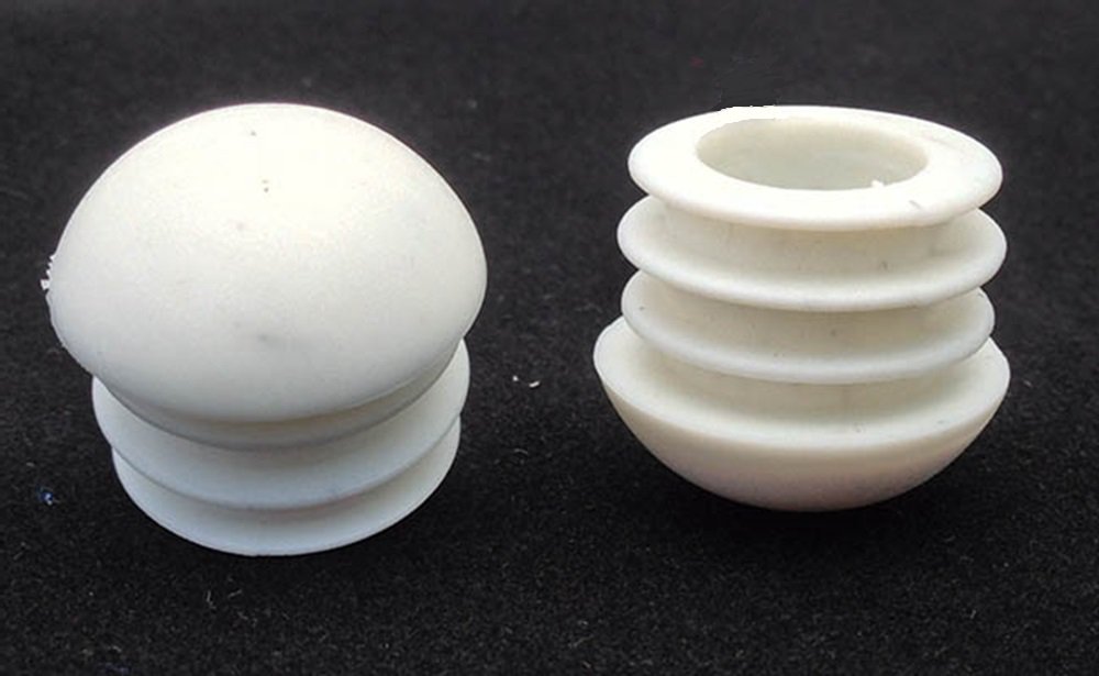 8 7/8" Round Multi-Gauge Dome Glide Inserts for Tubes/Patio Furniture Legs