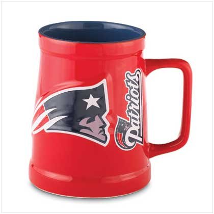 Sculpted Tankard - New England Patriots