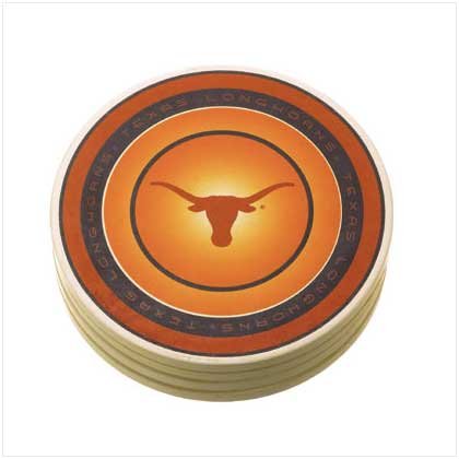Univ of Texas Absorbent Coasters