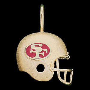 14 K Gold NFL Team helmet pendant