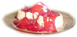 Item #: C7 - Strawberry Shortcake Candle