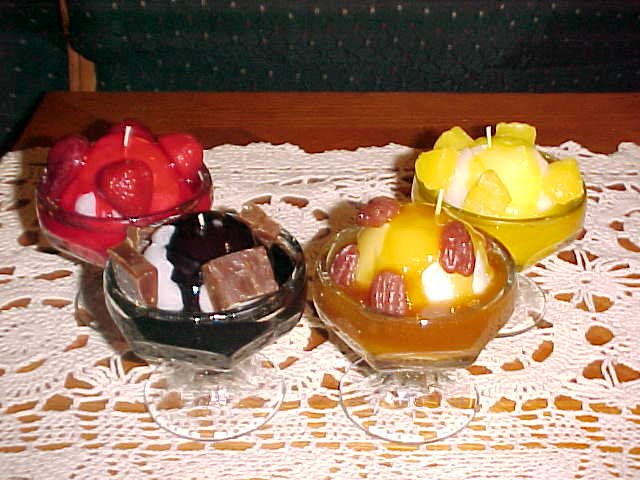 Item #: KIT7 - Candle Kit - Ice Cream Sundaes (Makes 6)