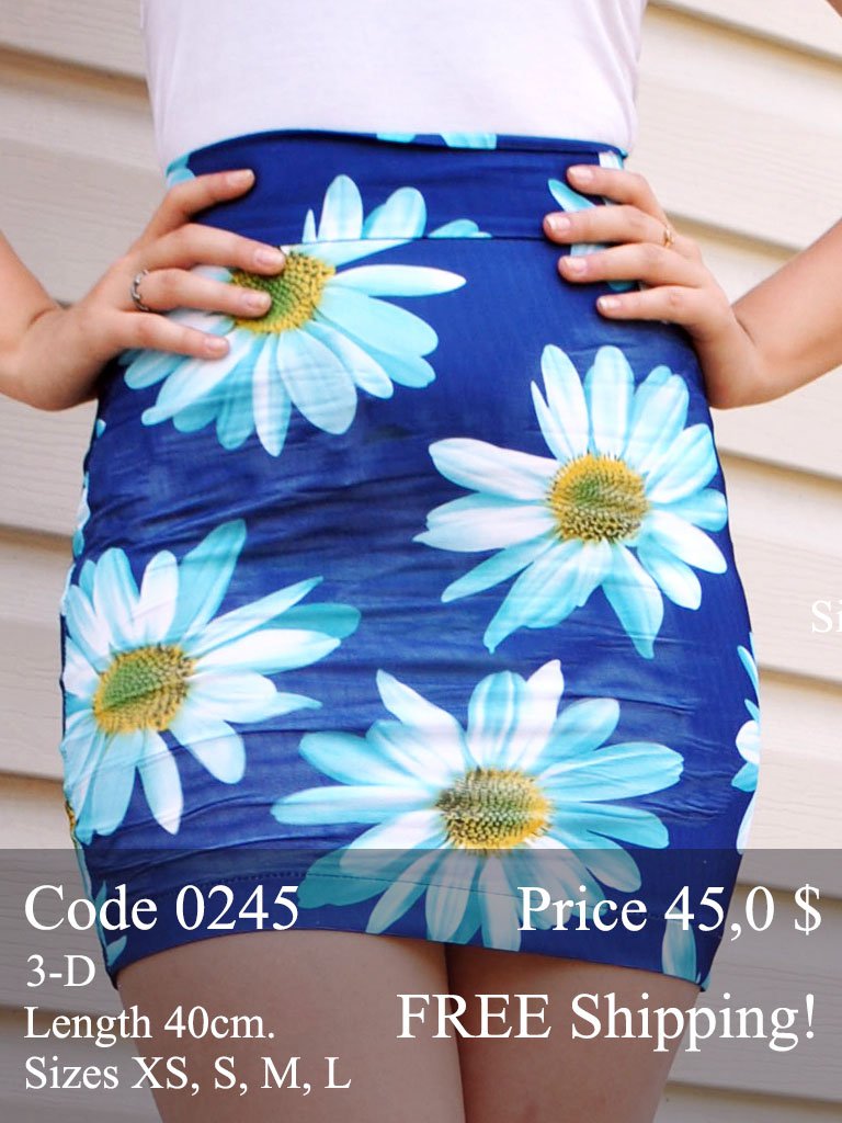 Summer mini skirt