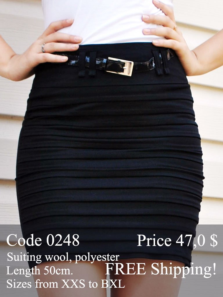 Summer mini skirt
