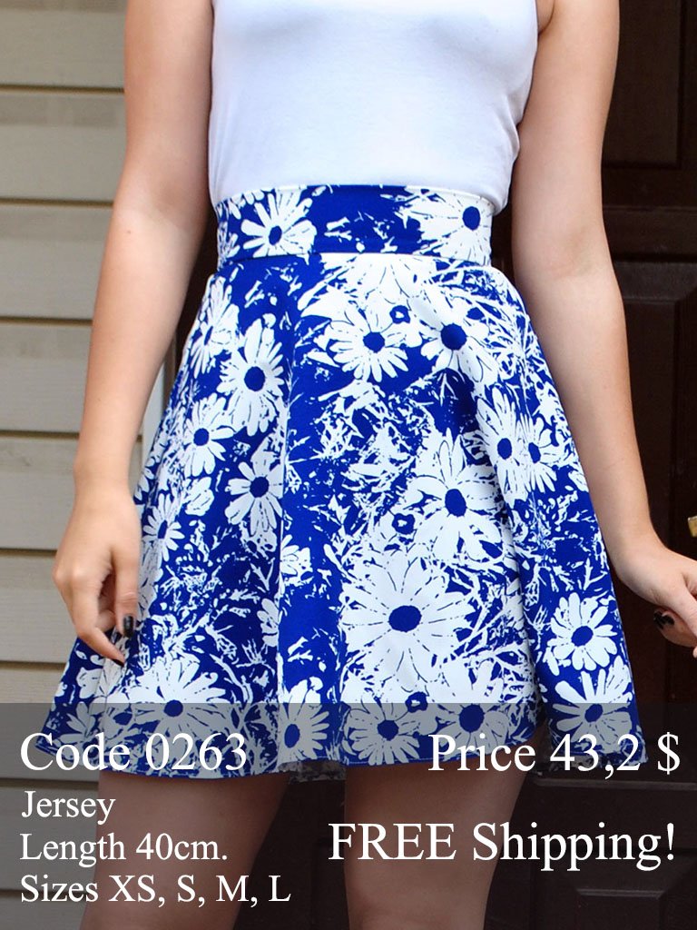 Summer mini skirt