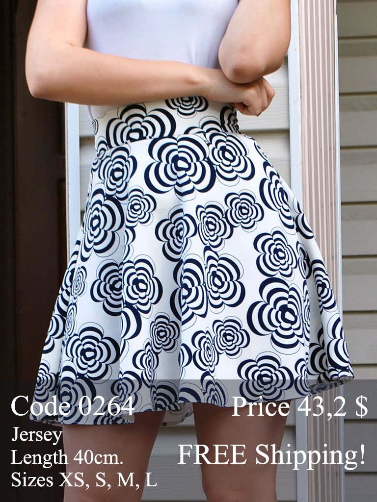 Summer mini skirt