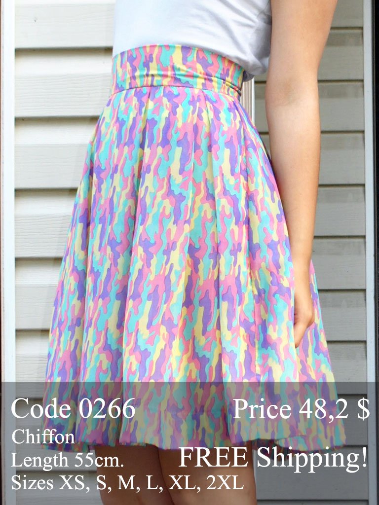Summer midi skirt