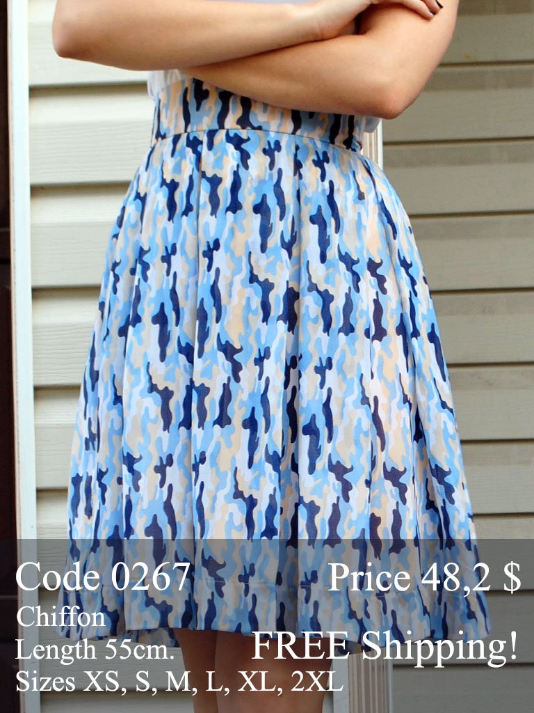 Summer midi skirt