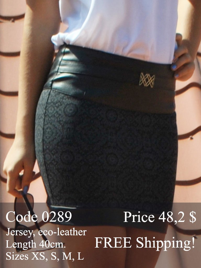 Summer mini skirt