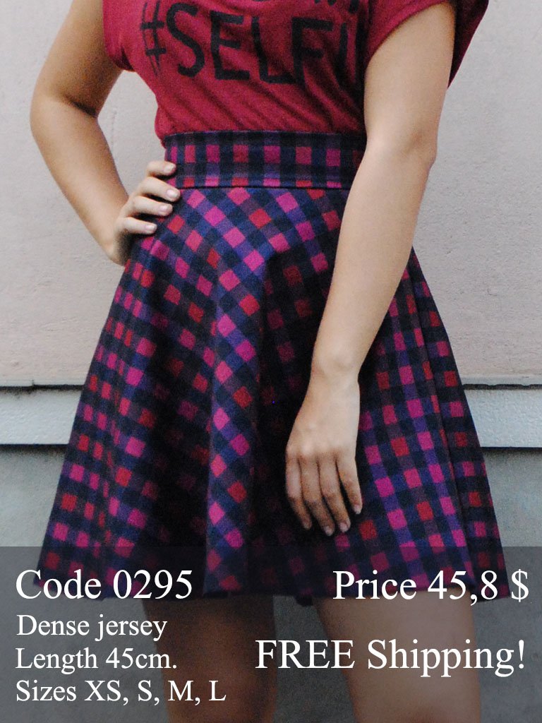 Summer mini skirt
