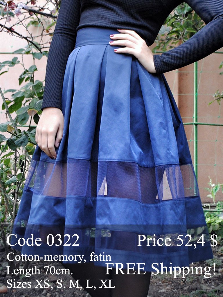 Summer midi skirt
