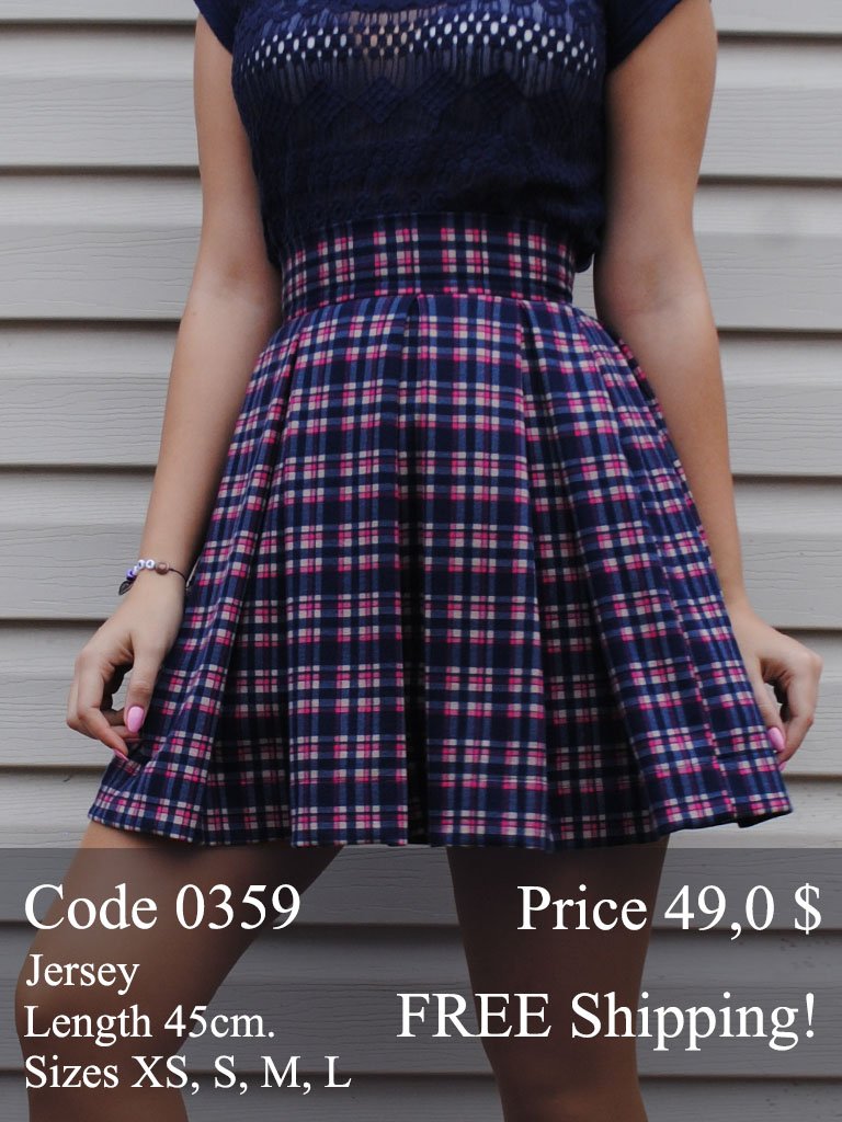 Summer mini skirt
