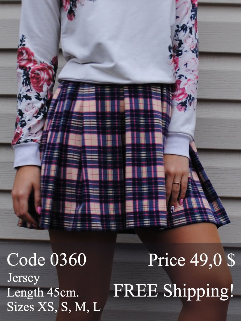 Summer mini skirt