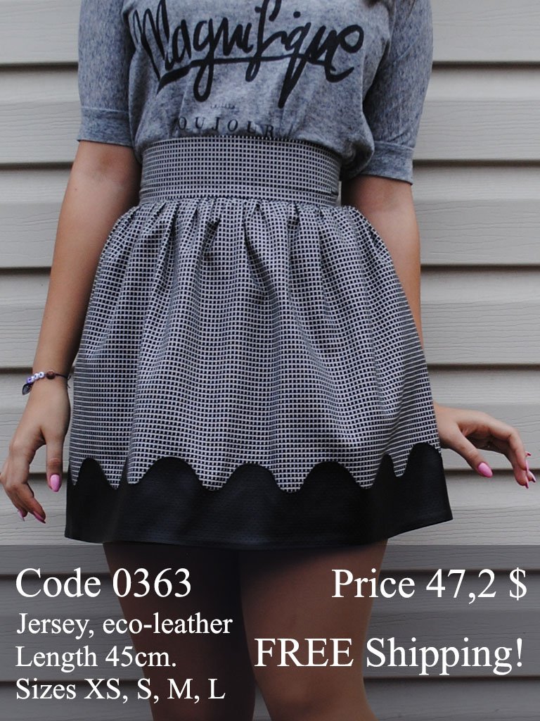 Summer mini skirt
